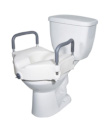 MOBB 4" Locking Raised Toilet Seat with Removable Arms